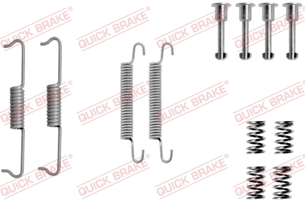 Accessory Kit, parking brake shoes